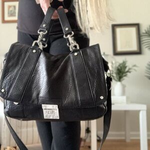 TORY BURCH DAYTON LARGE CITY SATCHEL SHOULDER BAG FROM 2010